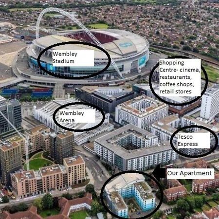 Stylish Wembley Stadium And Ovo Arena Apartment, Лондон Экстерьер фото